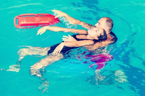 Pool lifeguard